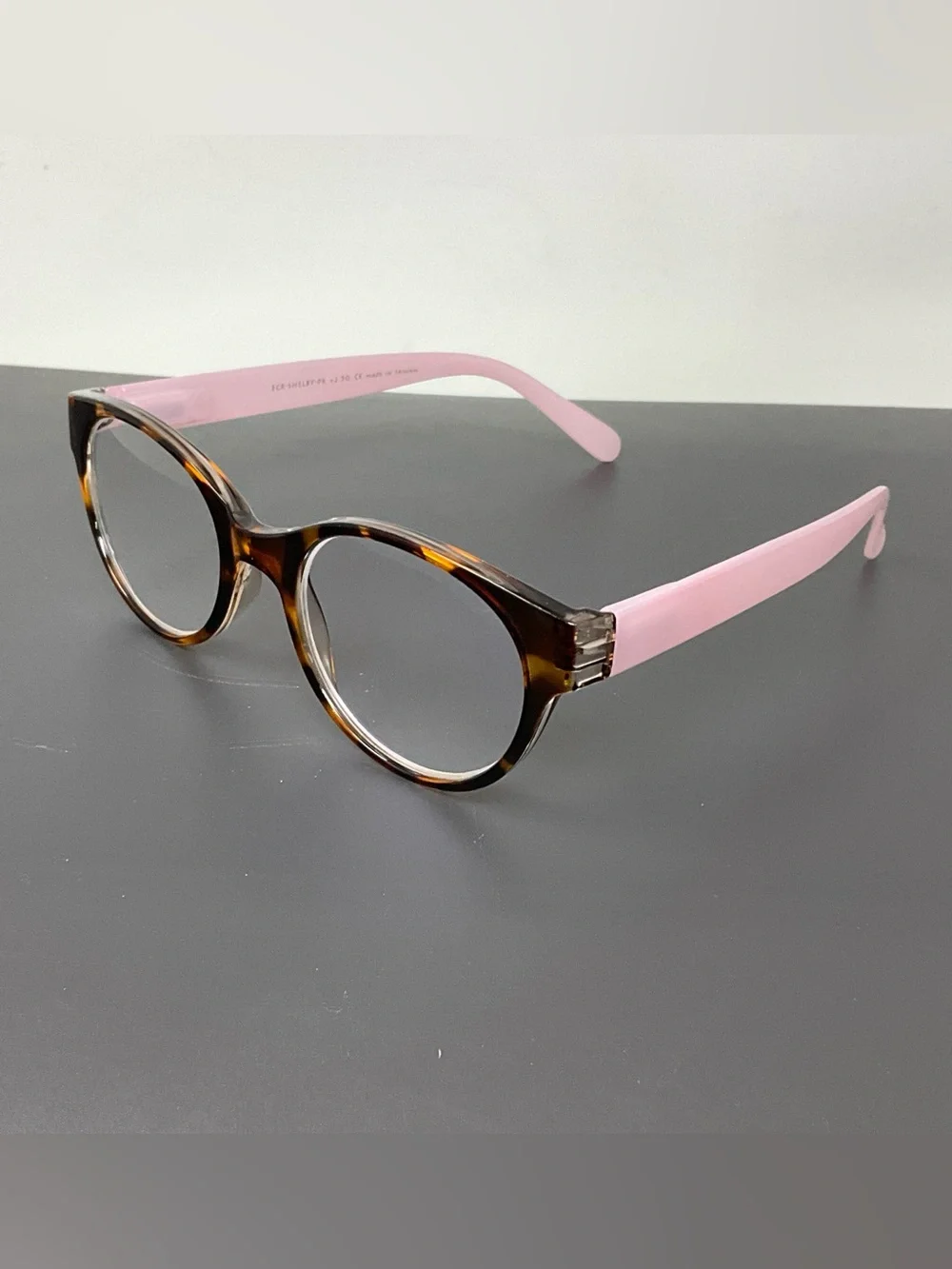 I Love Eyewear Readers shelby tortoise pink reading glasses +2.50